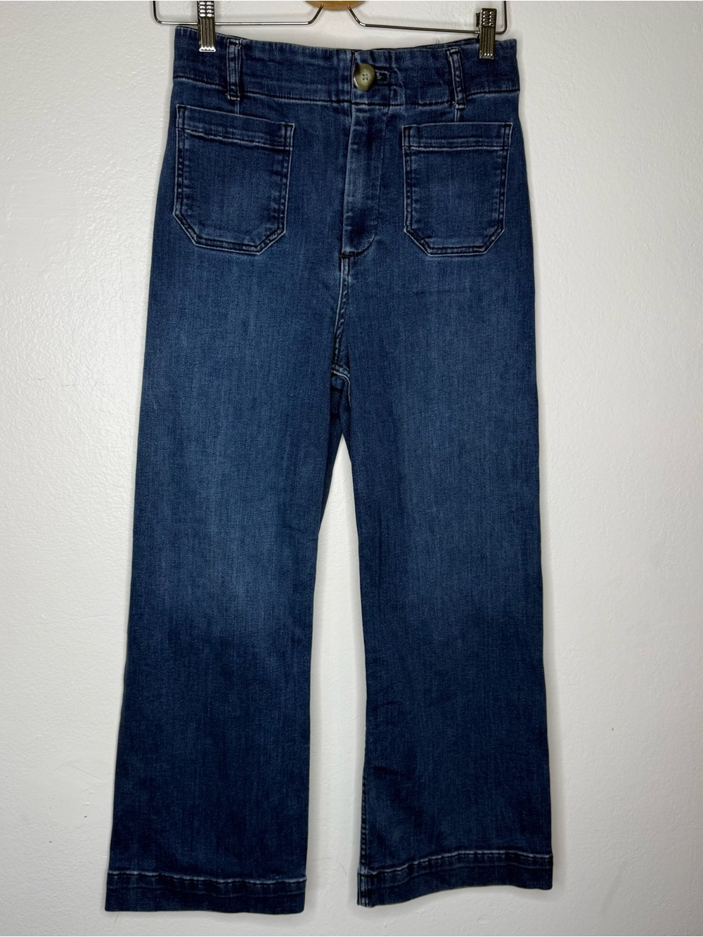 Anthropologie Pilcro The Skipper wide leg Jean Sz 29 - Picture 2 of 8